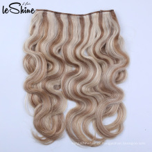 Remy Virgem Indian Micro Halo Melhor Flip In Hair Extension Vendor